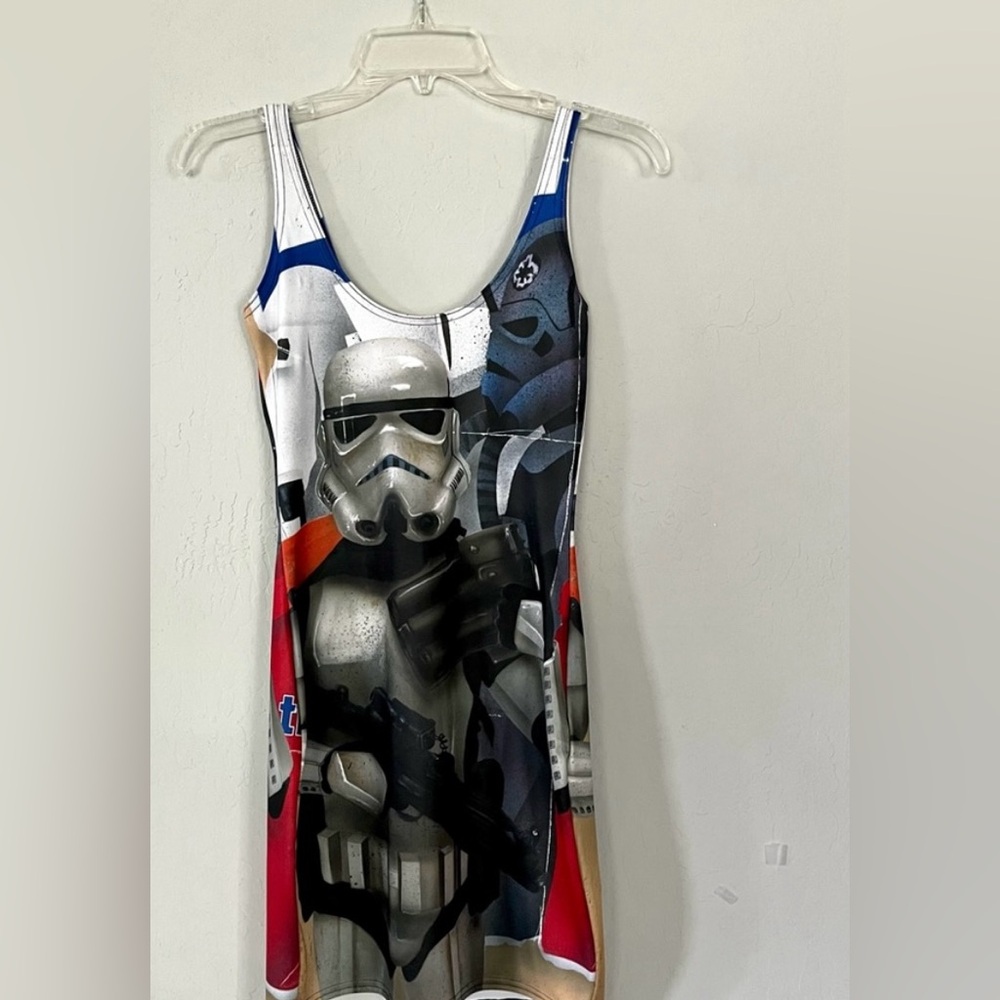 Blackmilk Star Wars Storm Trooper Dress Museum Piece. Rare!!